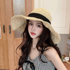 Women Fashion Simple Summer Vacation Sunshade Straw Hat