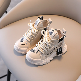 Children Kids Toddlers Girls Boys High-Top Boots Sneakers