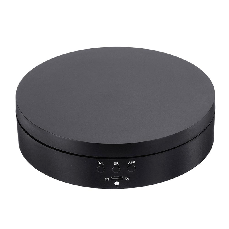 Photography 360 Degree Round Auto Rotating Remote Automatically Turntable