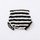 Baby Fashion Cartoon Moon Print Stripe Lace Shorts