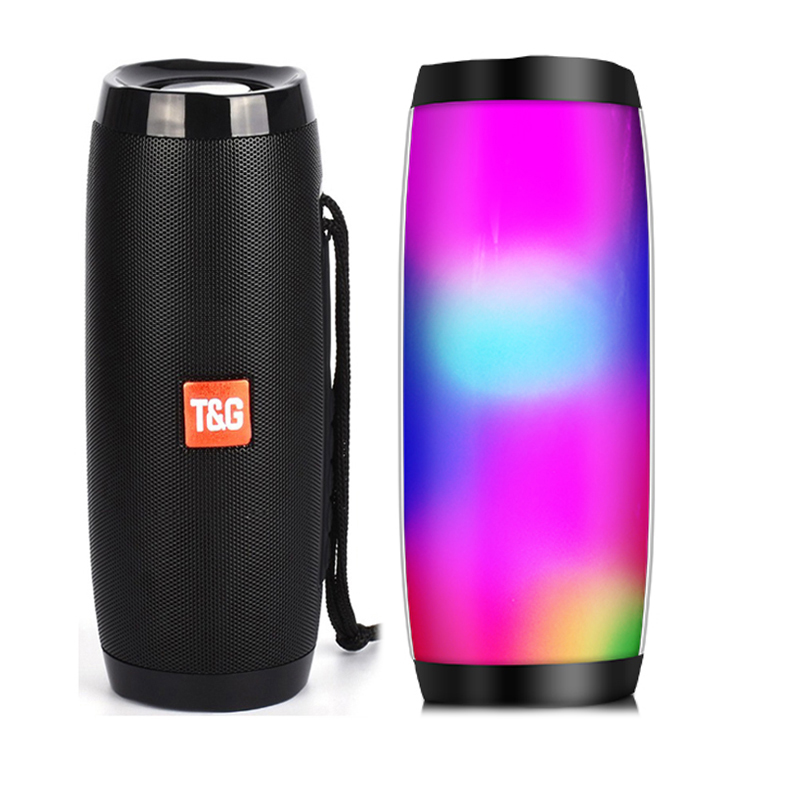 Portable Speaker Bluetooth Wireless Speaker With LED Light
