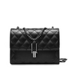 Women Lozenge Pattern Chain Genuine Leather Messenger Bags