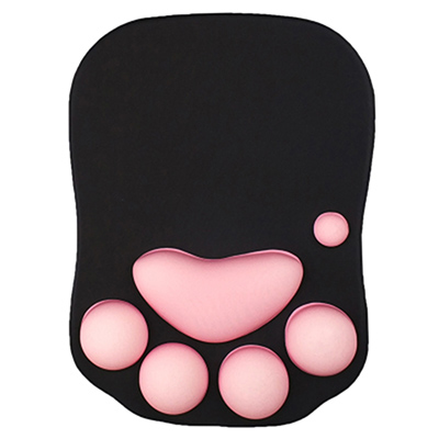 3D Cute Mouse Pad Computer Anime Soft Cat Paw Mouse Pads Wrist Rest Support