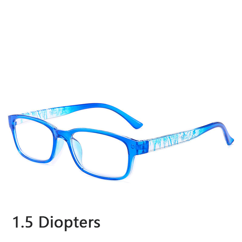 Fashion New Design Light Weight Transparent PC Frame HD Resin Lenses Oldman Reading Glasses