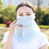 Women Breathable Mesh Sunscreen Mask Anti-UV Mask