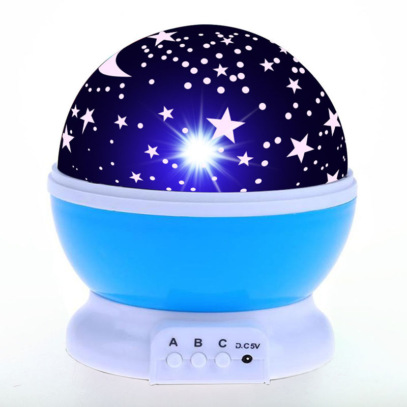 Romantic Starry Children Room Decorated Lights Projection Lamp