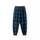 Boys Casual Plaid Pattern Drawstring Waist Pants