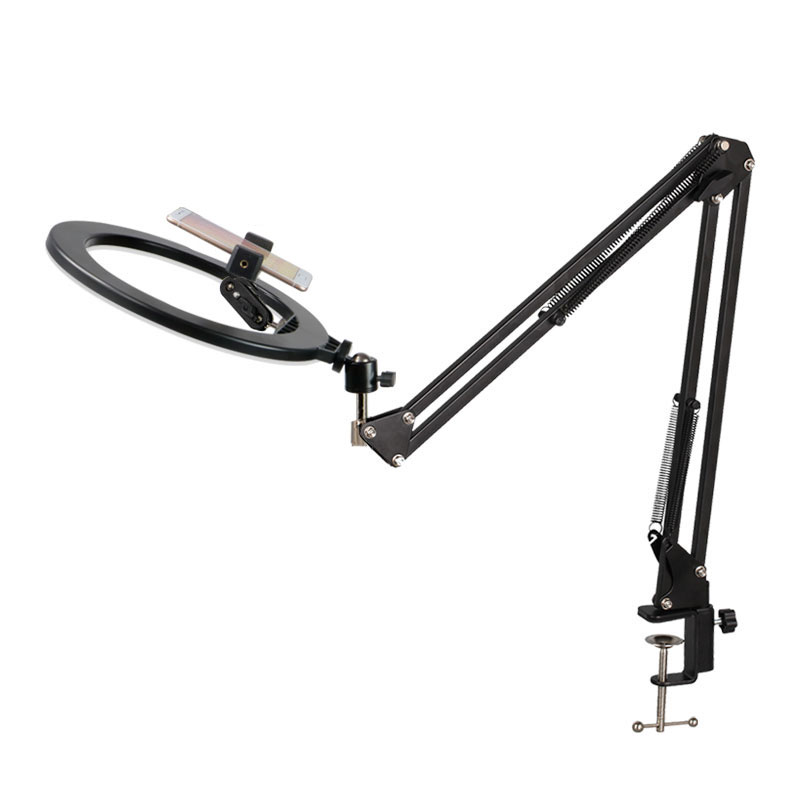 Adjustable Bracket Mobile Phone Clip Live Streaming Light