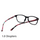 Older Person High Quality Resin Squre Shape Frame Floral Pattern Reading Glasses