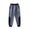 Boys Casual Deer Head Pattern Drawstring Waist Pocket Jogger Pants