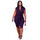 Plus Size Women'S Tie Pleated Dress