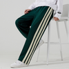 Men Casual Pants Loose Straight Stripe Sports Pants