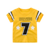 Boys Fashion Striped Letter Printed T-Shirt