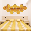 (Buy 1 Get 1) High Quality Personality Hallway Porch Home Decoration 3D Hexagonal Acrylic DIYWall Sticker ( 2 sets )