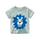 Boys Casual Cute Round Neck Short Sleeve Cartoon Animal Pattern T-Shirt