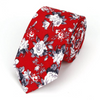 New Arrival Fashion Men Floral Printed Cotton Tie