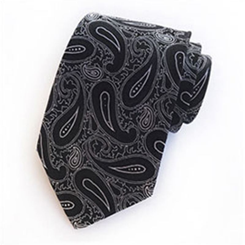 New Arrival Men Fashion Gift Box Set 8cm Polyester Jacquard Weave Tie Pocket Square