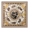 Twill Chain Print Women Shawl Square Scarves