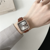 Women Fashion Simple Rhinestone Large Square Watch ( 2 sets )
