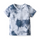 Children Kids Toddlers Boys Tie-Dye Round Neck Pullover Short Sleeve T-Shirt