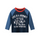 Boys Basic Cartoon Airplane Letter Round Neck Long Sleeve T-Shirt SKU: 35BDDB3 Min.Order: 1