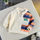 Children Kids Toddlers Fashion Boys Long Sleeve Patchowrk Rabbit Polo Shirt