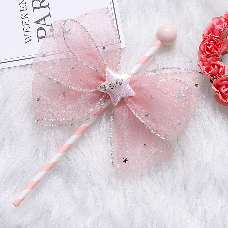 Sweet Straw Bow Cake Insert Card ( 2 sets )