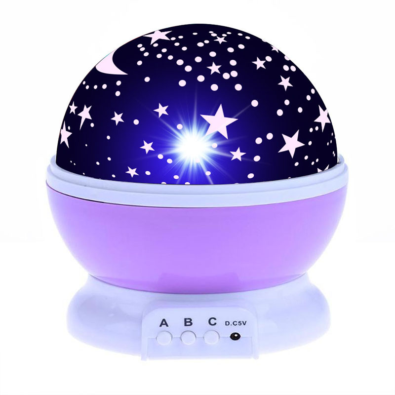 Romantic Starry Children Room Decorated Lights Projection Lamp