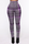 Women Casual Plaid Pattern High Waist Skinny Pants
