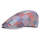 Women Block Color Plaid Pattern Peaked Cap