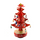 Creative Christmas Tree Shape Rotating Music Box
