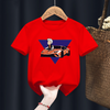 Kids Boys Casual Round Neck Sleeve Round Neck Short Sleeve Loose T-Shirt