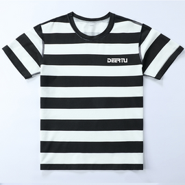 Boys Girls Modal Cotton Stripe Short Sleeve Kids Summer T-Shirt