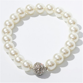 Creative Pearl Decor Curtain Tieback ( 2 sets )