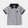 Children Kids Toddlers Fashion Boys Stripe Print Short Sleeve Polo Shirt