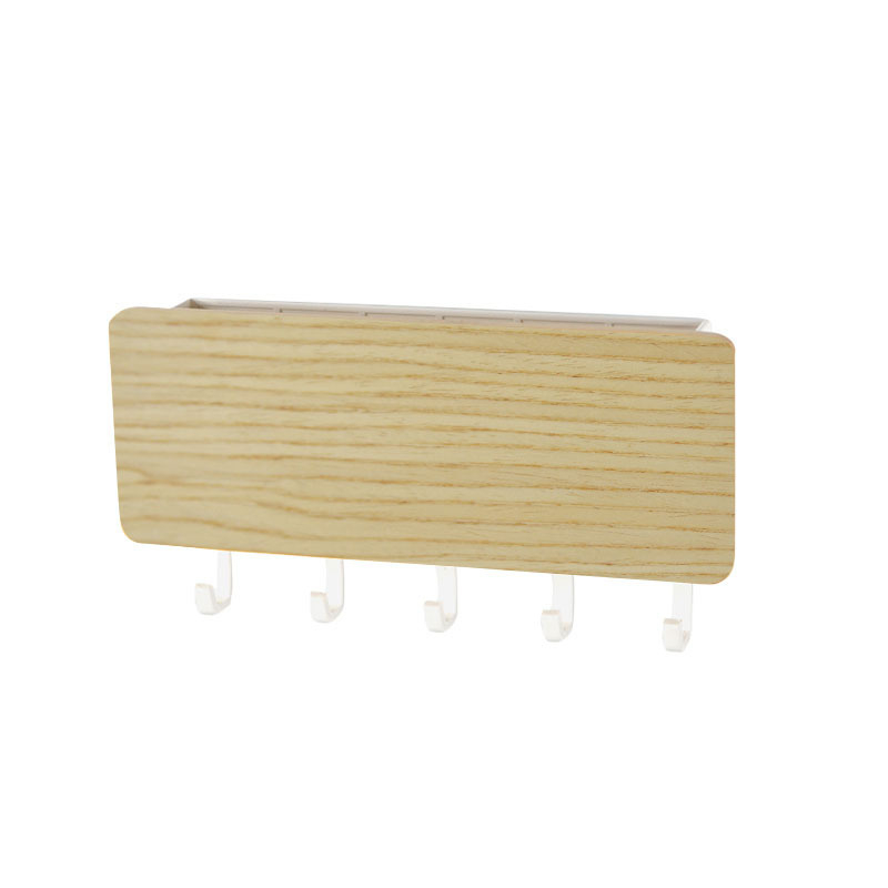 Wall-Hung Type Wooden Shelf Sundries Storage Box
