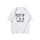Kids Boys Casual Cartoon Spaceman Letter Pattern Round Neck Short Sleeve Breathable Loose T-Shirt