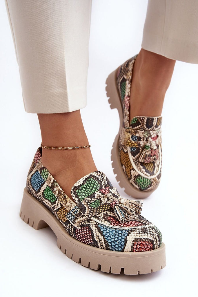 Heeled low shoes Step in style