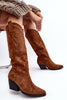 Heel boots Step in style
