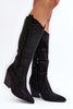 Heel boots Step in style