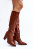 Heel boots Step in style