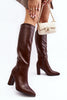 Heel boots Step in style