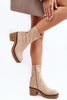 Heel boots Step in style