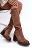 Heel boots Step in style