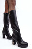 Heel boots Step in style