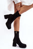 Heel boots Step in style