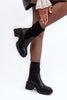 Heel boots Step in style