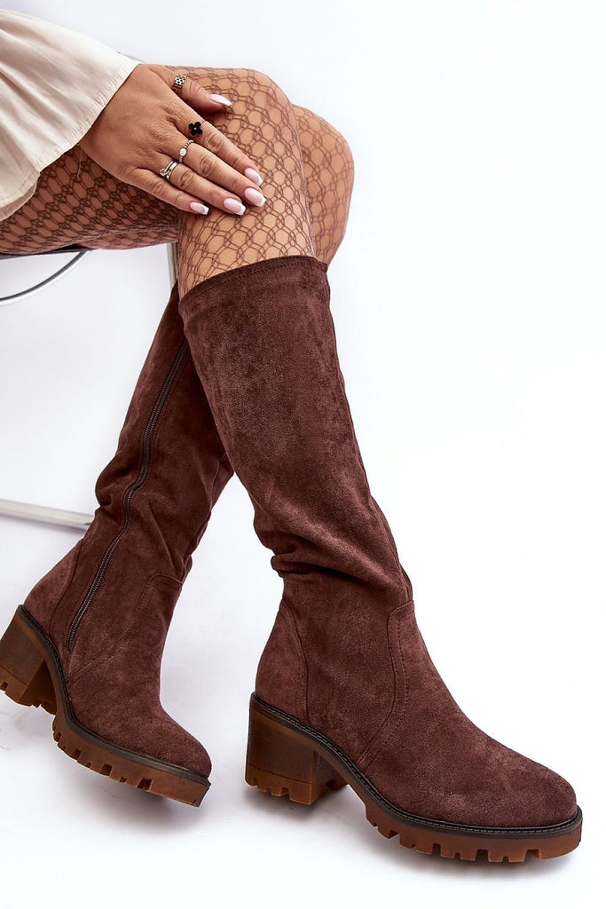 Thigh-Hight Boots Step in style