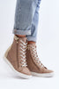 Wedge heel sneakers Step in style