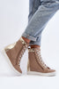 Wedge heel sneakers Step in style